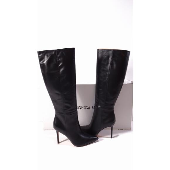 Veronica Beard Women's Lisa Pointed Toe High Heel Boots Black NIB 698 Sz 6.5 - Picture 11 of 11